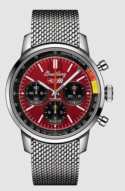 Review 2023 Breitling TOP TIME B01 CHEVROLET CORVETTE Replica Watch AB01761A1K1A1